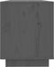 vidaXL - Tv-meubel - 110,5x35x44 - cm - massief - grenenhout - grijs
