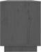 vidaXL - Tv-meubel - 110,5x35x44 - cm - massief - grenenhout - grijs