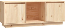 vidaXL - Tv-meubel - 110,5x35x44 - cm - massief - grenenhout
