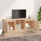 vidaXL - Tv-meubel - 110,5x35x44 - cm - massief - grenenhout