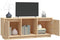 vidaXL - Tv-meubel - 110,5x35x44 - cm - massief - grenenhout