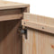 vidaXL - Tv-meubel - 110,5x35x44 - cm - massief - grenenhout