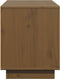vidaXL - Tv-meubel - 110,5x35x44 - cm - massief - grenenhout - honingbruin