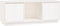 vidaXL - Tv-meubel - 110,5x35x44 - cm - massief - grenenhout - wit