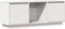 vidaXL - Tv-meubel - 110,5x35x44 - cm - massief - grenenhout - wit