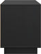 vidaXL - Tv-meubel - 110,5x35x44 - cm - massief - grenenhout - zwart