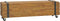 vidaXL - Tv-meubel - 110x30x32,5 - cm - massief - teakhout
