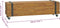 vidaXL - Tv-meubel - 110x30x32,5 - cm - massief - teakhout