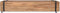 vidaXL - Tv-meubel - 110x30x32,5 - cm - massief - teakhout