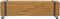 vidaXL - Tv-meubel - 110x30x32,5 - cm - massief - teakhout