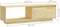 vidaXL - Tv-meubel - 110x30x33,5 - cm - massief - grenenhout