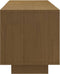 vidaXL - Tv-meubel - 110x30x33,5 - cm - massief - grenenhout - honingbruin