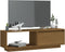 vidaXL - Tv-meubel - 110x30x33,5 - cm - massief - grenenhout - honingbruin