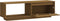 vidaXL - Tv-meubel - 110x30x33,5 - cm - massief - grenenhout - honingbruin