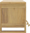 vidaXL - Tv-meubel - 110x30x35 - cm - massief - teakhout