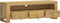 vidaXL - Tv-meubel - 110x30x35 - cm - massief - teakhout