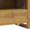vidaXL - Tv-meubel - 110x30x35 - cm - massief - teakhout