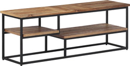 vidaXL - Tv-meubel - 110x30x39 - cm - massief - gerecycled - teakhout