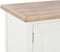 vidaXL - Tv-meubel - 110x30x40 - cm - bewerkt - hout - wit