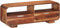 vidaXL - Tv-meubel - 110x30x40 - cm - massief - acaciahout
