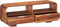 vidaXL - Tv-meubel - 110x30x40 - cm - massief - acaciahout