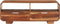 vidaXL - Tv-meubel - 110x30x40 - cm - massief - acaciahout
