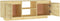vidaXL - Tv-meubel - 110x30x40 - cm - massief - acaciahout