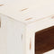vidaXL - Tv-meubel - 110x30x40 - cm - massief - acaciahout - wit