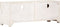 vidaXL - Tv-meubel - 110x30x40 - cm - massief - acaciahout - wit