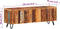 vidaXL - Tv-meubel - 110x30x40 - cm - massief - gerecycled - hout