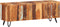 vidaXL - Tv-meubel - 110x30x40 - cm - massief - gerecycled - hout