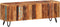 vidaXL - Tv-meubel - 110x30x40 - cm - massief - gerecycled - hout
