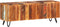 vidaXL - Tv-meubel - 110x30x40 - cm - massief - gerecycled - hout