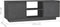 vidaXL - Tv-meubel - 110x30x40 - cm - massief - grenenhout - grijs
