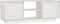 vidaXL - Tv-meubel - 110x30x40 - cm - massief - grenenhout - wit
