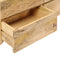 vidaXL - Tv-meubel - 110x30x40 - cm - massief - mangohout
