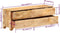 vidaXL - Tv-meubel - 110x30x40 - cm - massief - mangohout