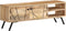 vidaXL - Tv-meubel - 110x30x40 - cm - massief - mangohout