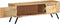 vidaXL - Tv-meubel - 110x30x40 - cm - massief - mangohout