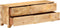 vidaXL - Tv-meubel - 110x30x40 - cm - massief - mangohout