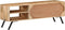 vidaXL - Tv-meubel - 110x30x40 - cm - massief - mangohout