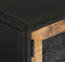 vidaXL - Tv-meubel - 110x30x40 - cm - massief - ruw - mangohout - en - ijzer