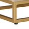 vidaXL - Tv-meubel - 110x30x40 - cm - massief - ruw - mangohout - en - ijzer