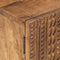 vidaXL - Tv-meubel - 110x30x40 - cm - massief - ruw - mangohout - en - ijzer