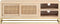 vidaXL - Tv-meubel - 110x30x40 - cm - massief - ruw - mangohout - en - ijzer