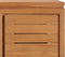 vidaXL - Tv-meubel - 110x30x40 - cm - massief - teakhout