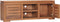 vidaXL - Tv-meubel - 110x30x40 - cm - massief - teakhout