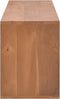 vidaXL - Tv-meubel - 110x30x40 - cm - massief - teakhout