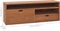 vidaXL - Tv-meubel - 110x30x40 - cm - massief - teakhout