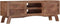 vidaXL - Tv-meubel - 110x30x40 - cm - ruw - mangohout